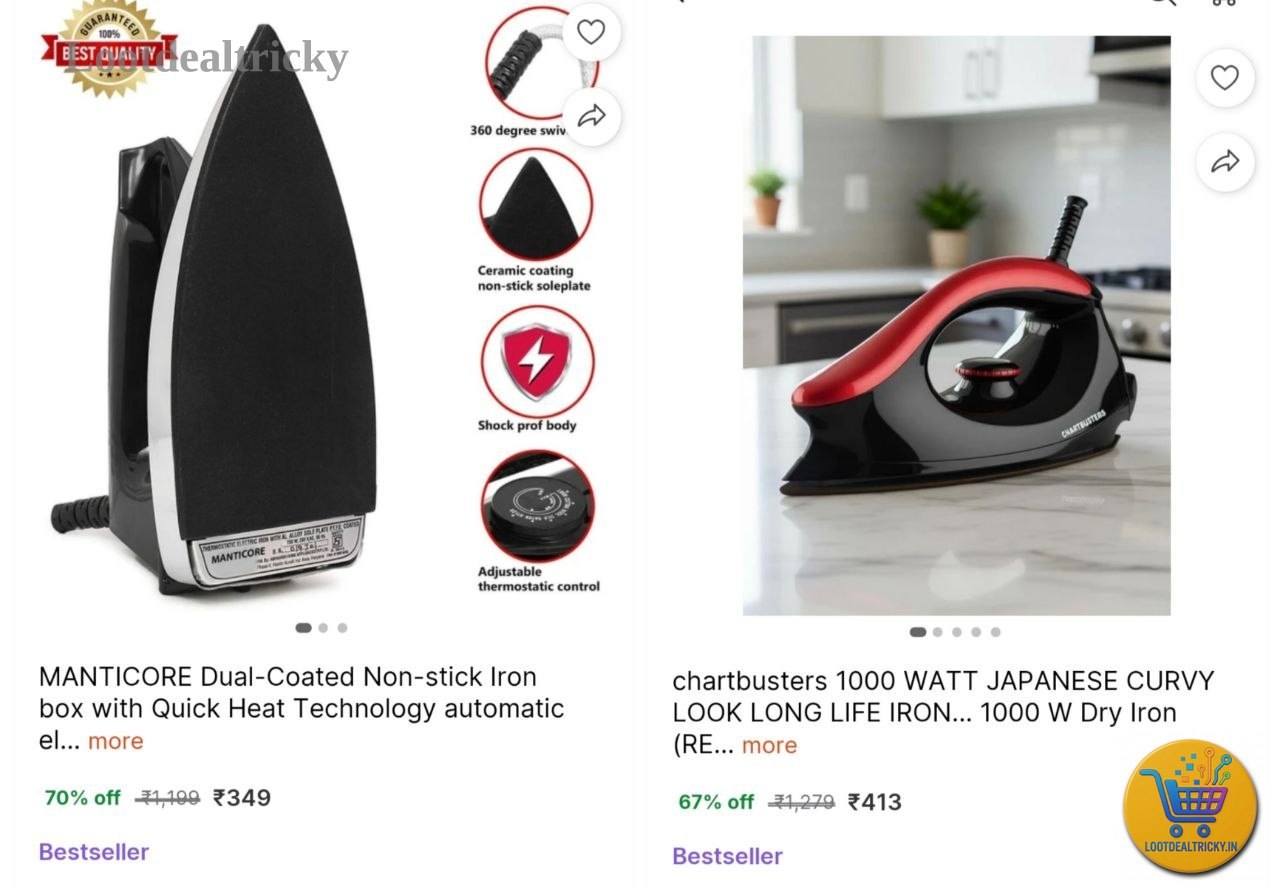 Grab Dry Iron – Just ₹349 | Lowest Price Deal Grab Dry Iron – Just ₹349 | Lowest Price Deal