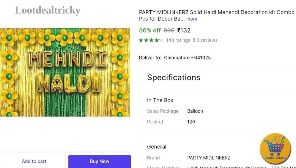 Haldi Mehendi Decoration – Just ₹132 | Best Price Drop Today