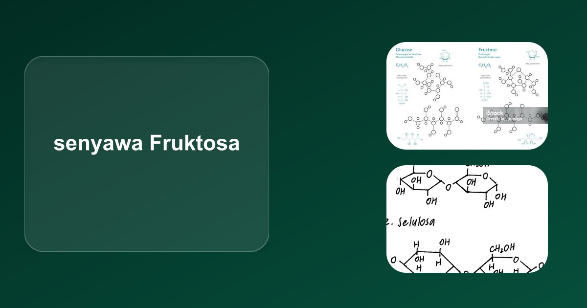 Fruktosa: Biotransformasi Hati dan Analisis Volumetri Kimiawi