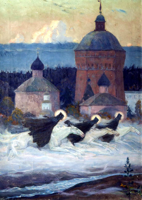 Три всадника (Легенда) Эпизод из истории осады Троице Сергиевой лавры 1932.jpg