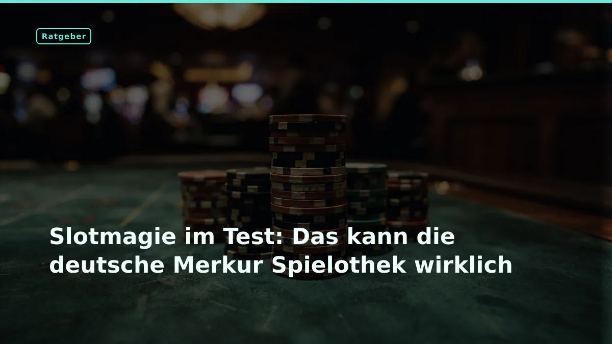 Slotmagie im Test: Das kann die deutsche Merkur Spielothek wirklich