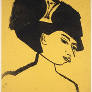 Модистка в шляпе 1910