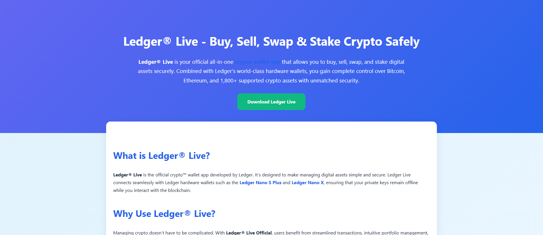 Stored capture of start-leger-live-en.pages.dev
