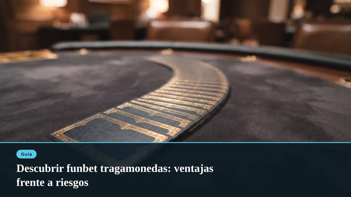 Descubrir funbet tragamonedas: ventajas frente a riesgos