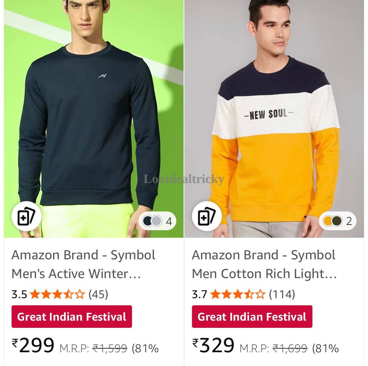 Men Sweatshirts From – Just ₹299 | Loot Ka Maal