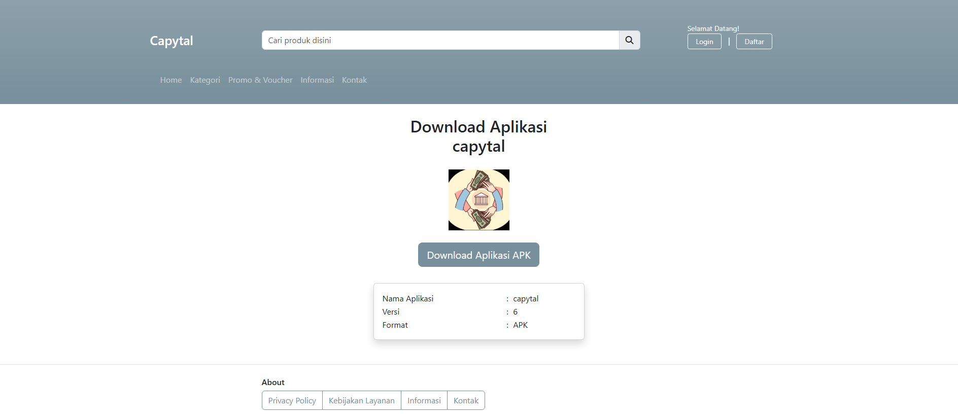 Stored capture of capytalbos.olshopku.com