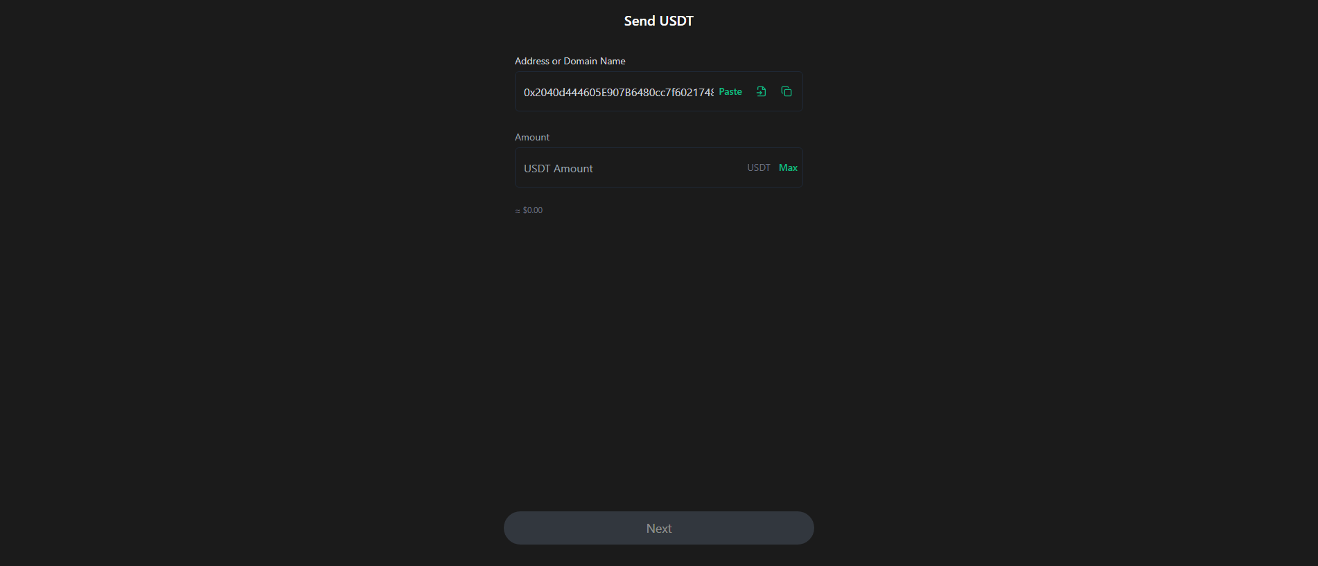 Screenshot of secure.quicktent.org