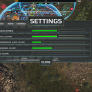 Sound Settings differs from Main menu