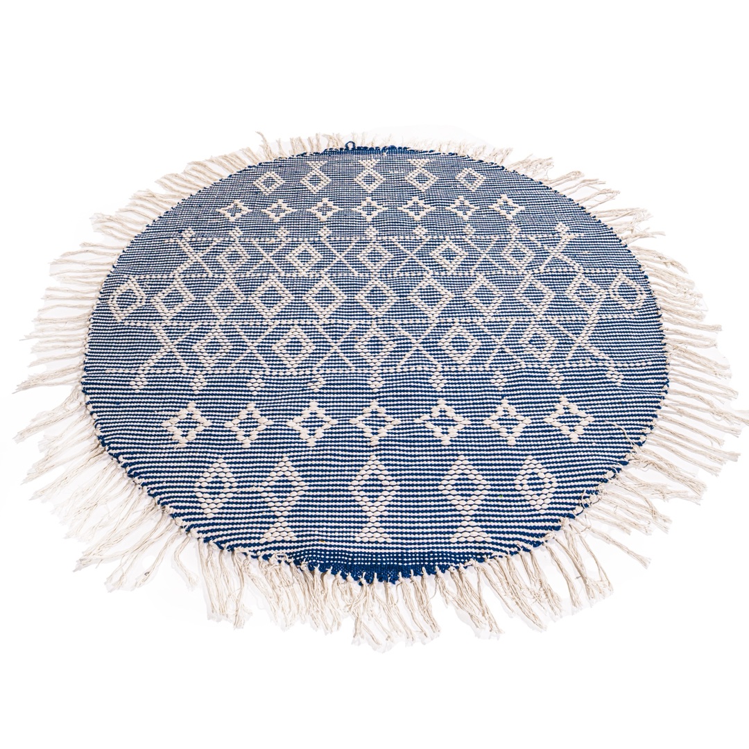 C-005 Round Handmade Cotton Rug