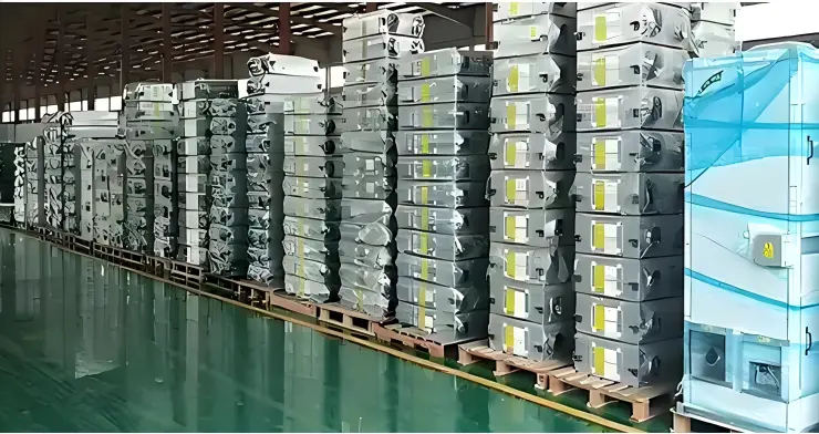 Standard Export Packaging and Palletizing