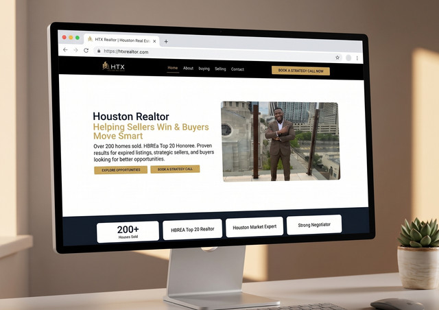 HTX Properties website design