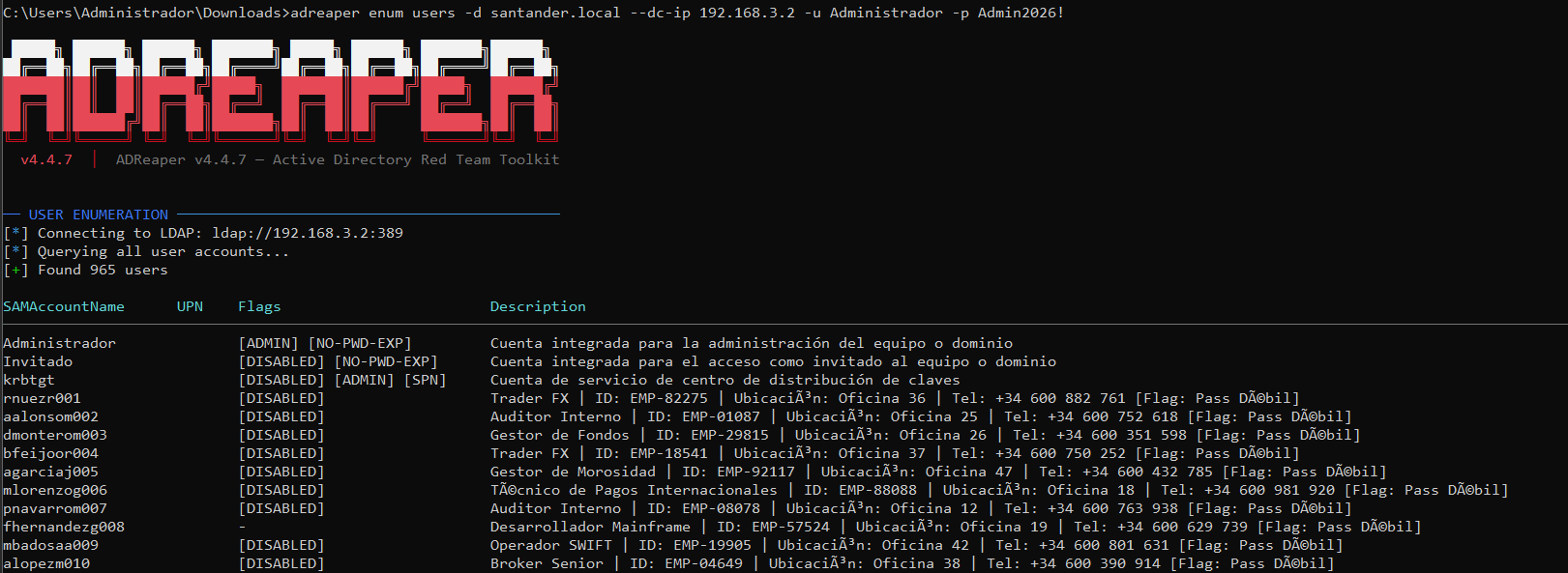 Enum Users