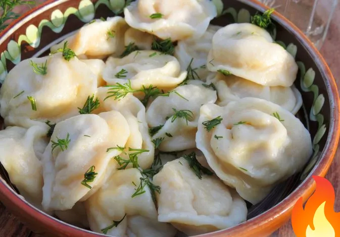 Постер Пельмени со свино-говяжьим фаршем