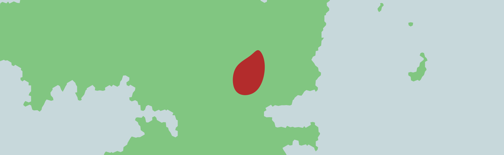 Répartition de l'espèce Répartition de l'espèce