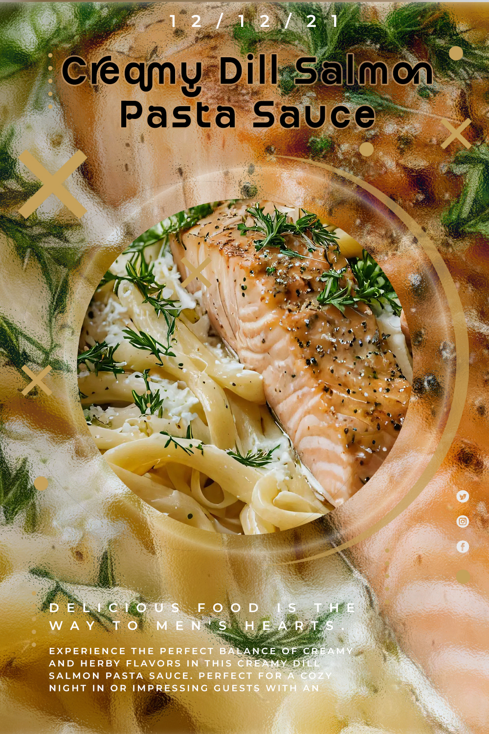 Creamy Dill Salmon Pasta Sauce