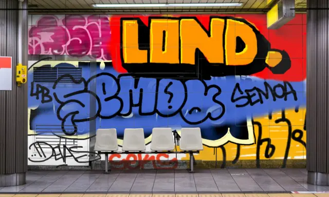 Graffiti artwork by Flow2012
