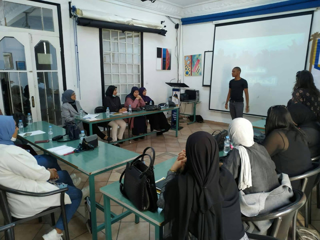 صورة من دورة تدريبية