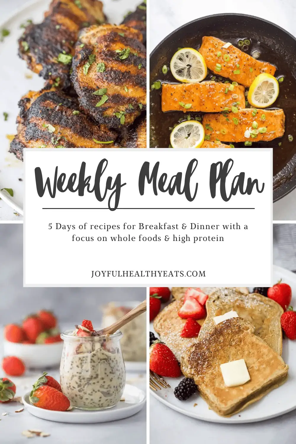 Healthy Meal Plan for a Balanced Lifestyle