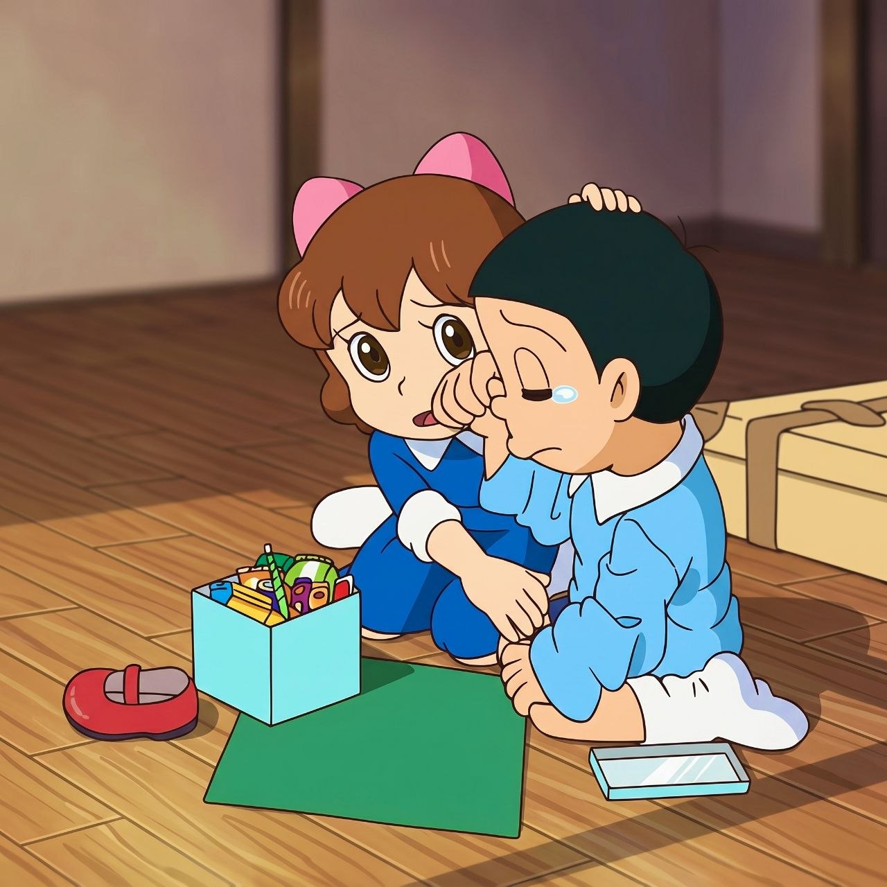 Doraemon Episode Laal Juto Wali Ladki (Nochan) Hindi Audio
