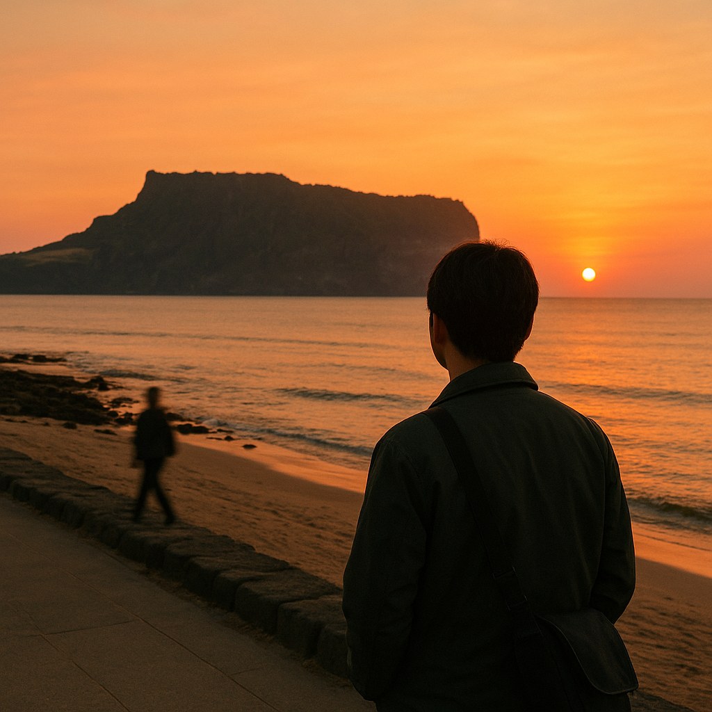 seongsan ilchulbong sunrise peak