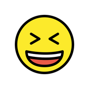 laughing
