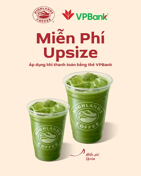 Highlands Coffee Upsize