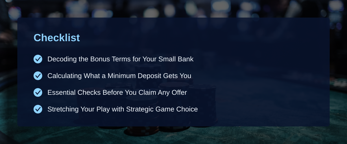 Finding the Real Value in a Free £20 No Deposit Casino — Checklist