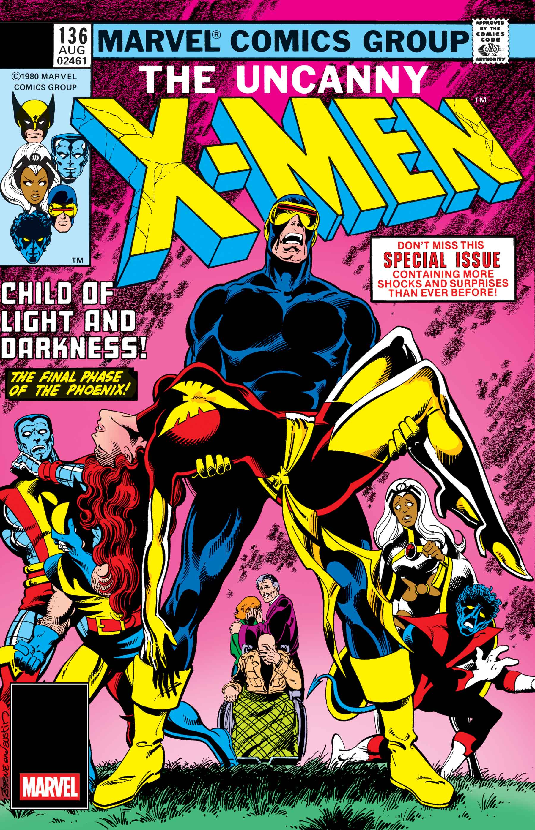 xmen cover art