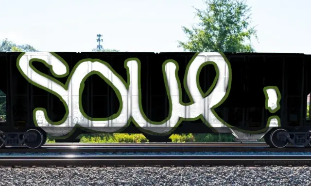 Graffiti artwork by SOUL