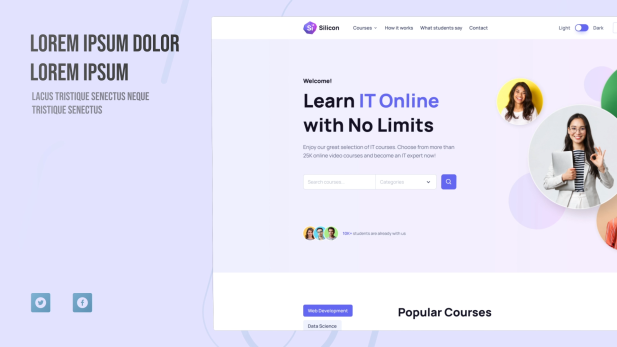 Minimal Website Presentation Minimal Website Presentation