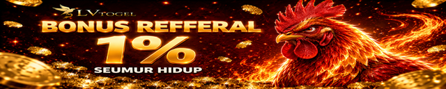 LVTogel Bonus Refferal Terbesar 1%