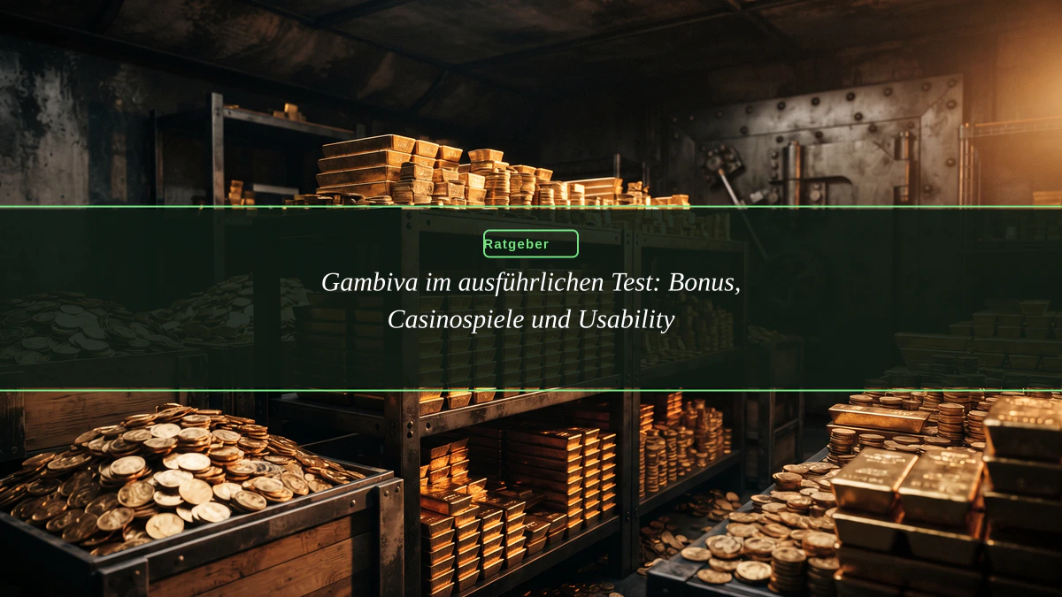 Gambiva im ausführlichen Test: Bonus, Casinospiele und Usability