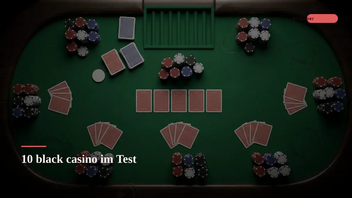 10 black casino im Test