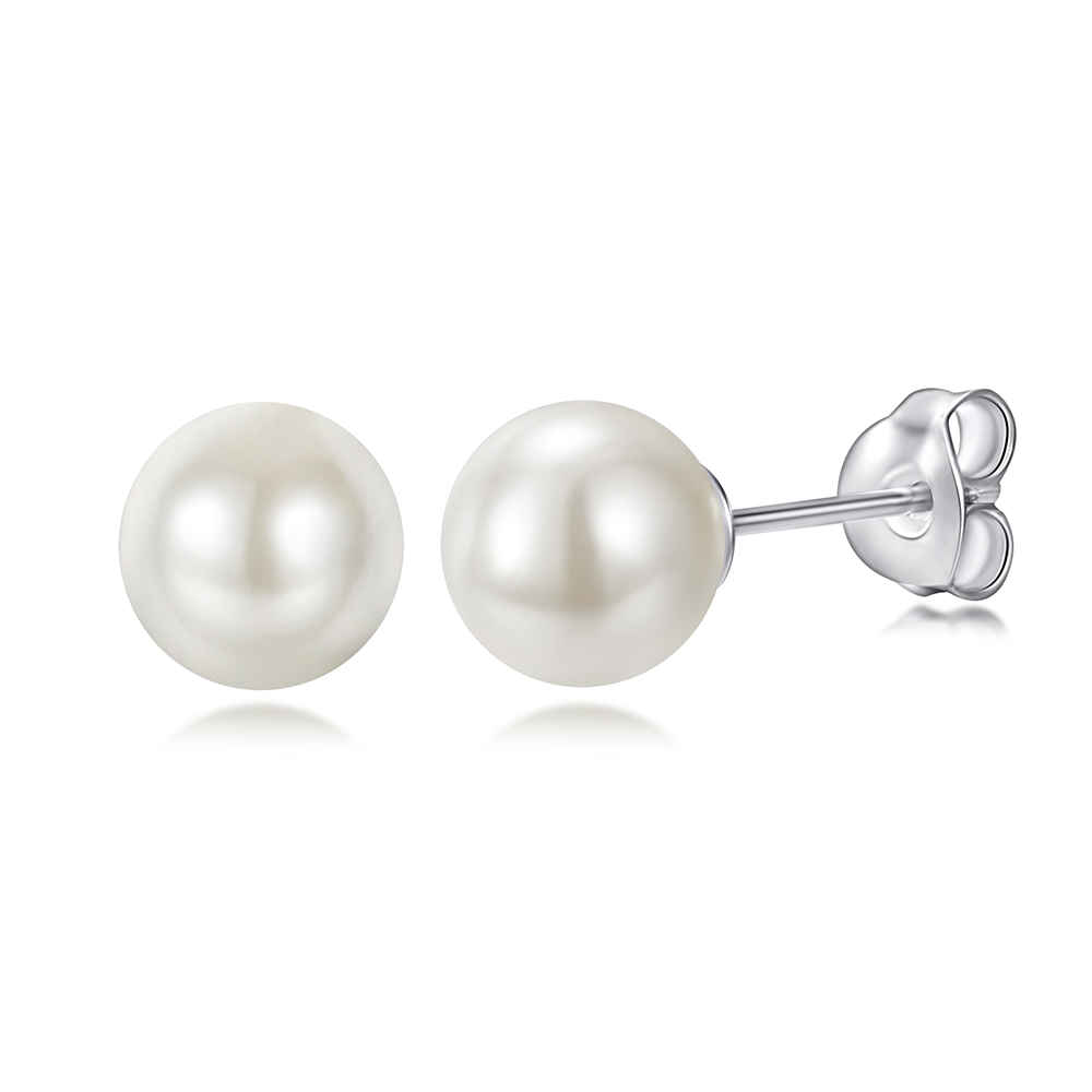 Classic Pearl Ball Studs