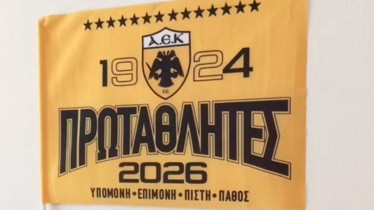 Η ΑΕΚ φροντίζει για το μέλλον της - Μοιράστηκαν πάνω από 300 σημαίες σε δημοτικά της Κυψέλης! (ΦΩΤΟ)