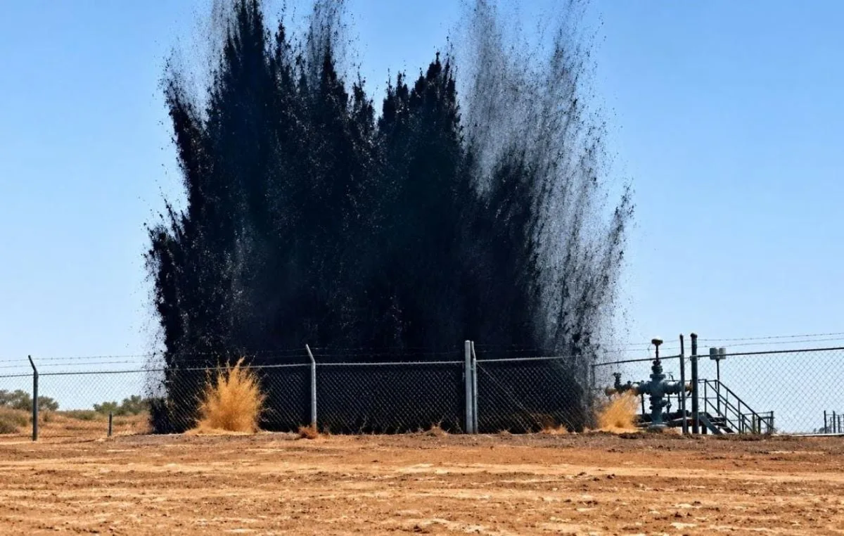Illustration - Niger : à Agadem, le puits qui crache du pétrole depuis trois semaines