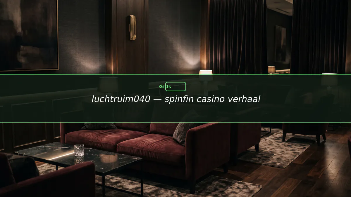 luchtruim040 — spinfin casino verhaal