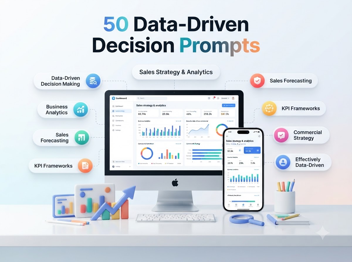 50 Executive Prompts for Robust Data-Driven Commercial Decision Making