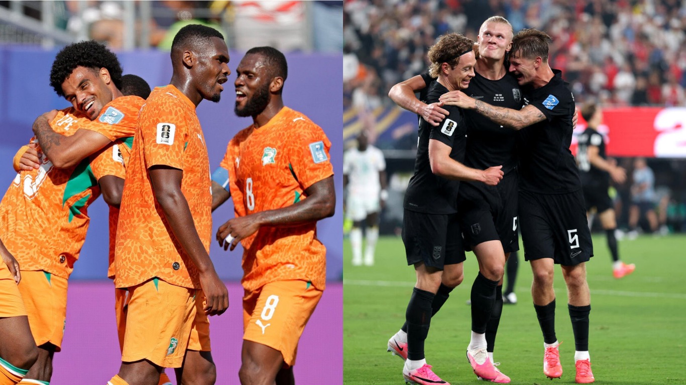 Illustration - Mondial 2026 : la Norvège confirmée adversaire des Éléphants en 16es, la France bat la Norvège 4-1 et envoie les Bleus vers la Suède, choc CI-Norvège mardi à Dallas