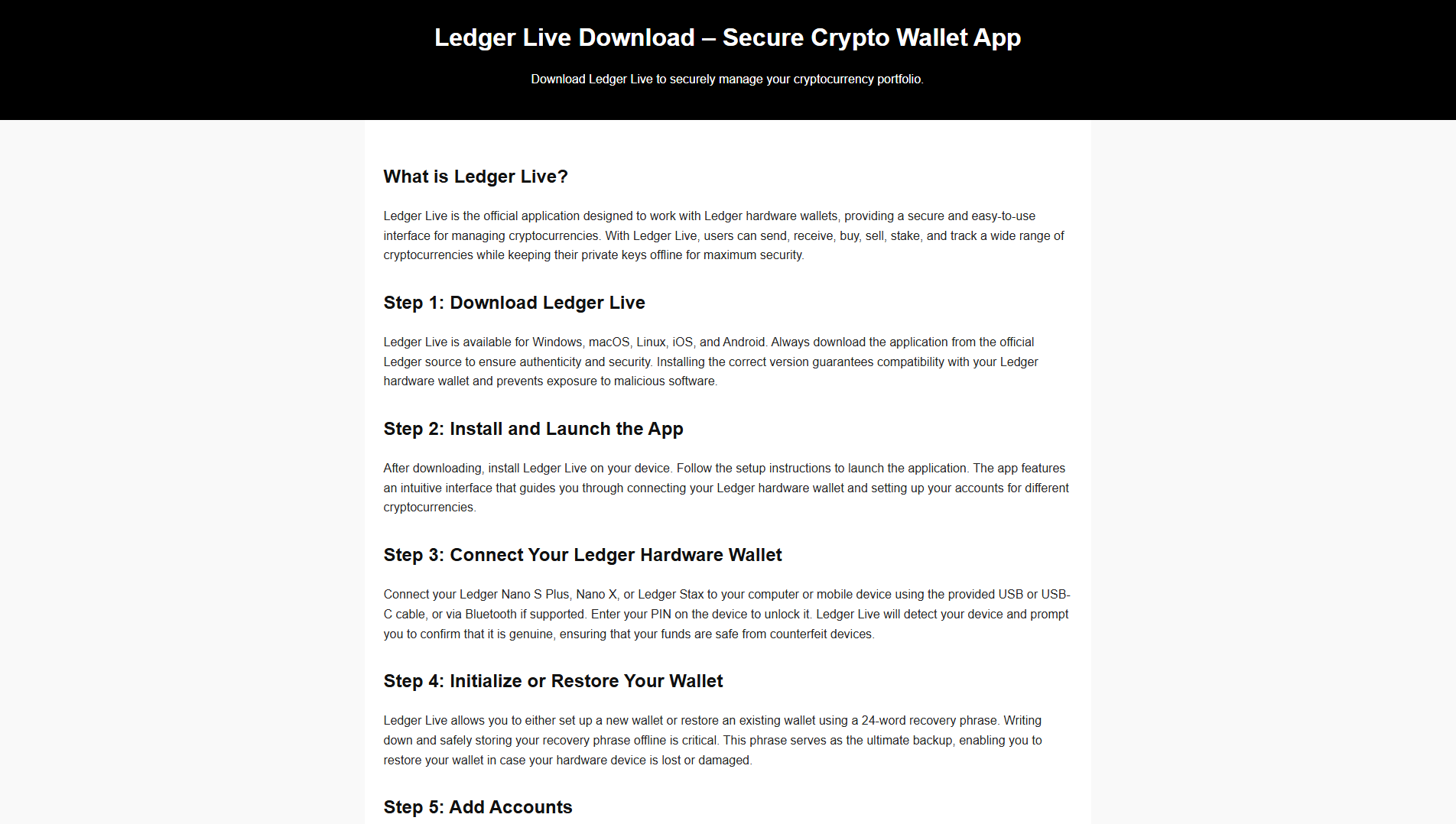 Stored capture of download-ledgerlivee-us.pages.dev