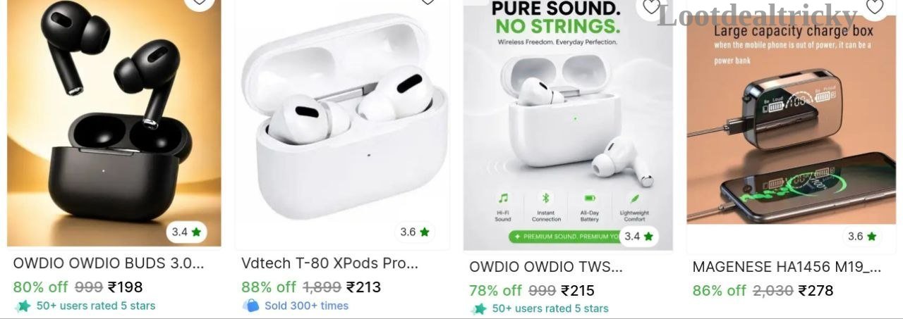 Earbuds Start From | Best Price Drop Today