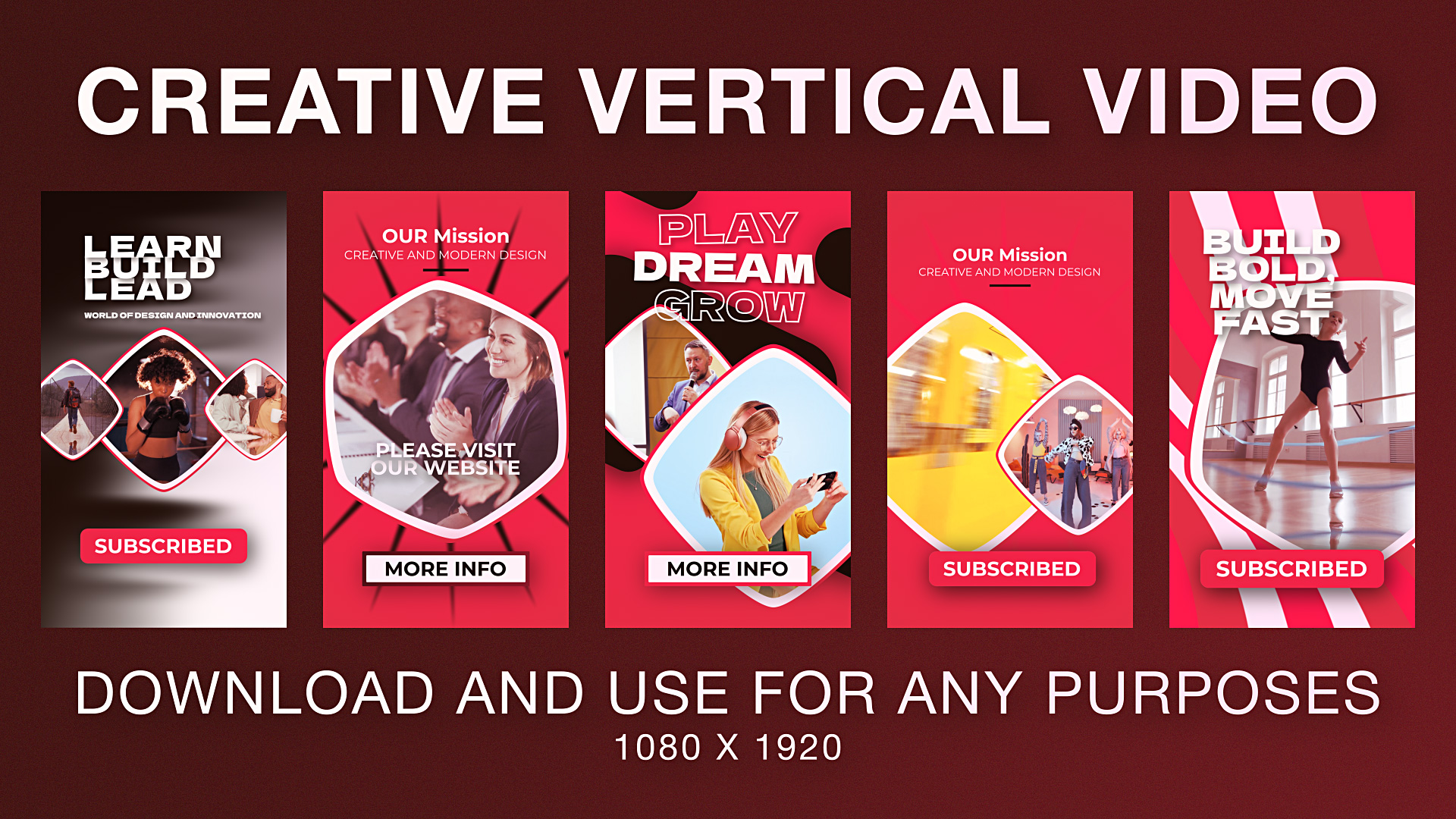 Verical Reel Red Verical Reel Red