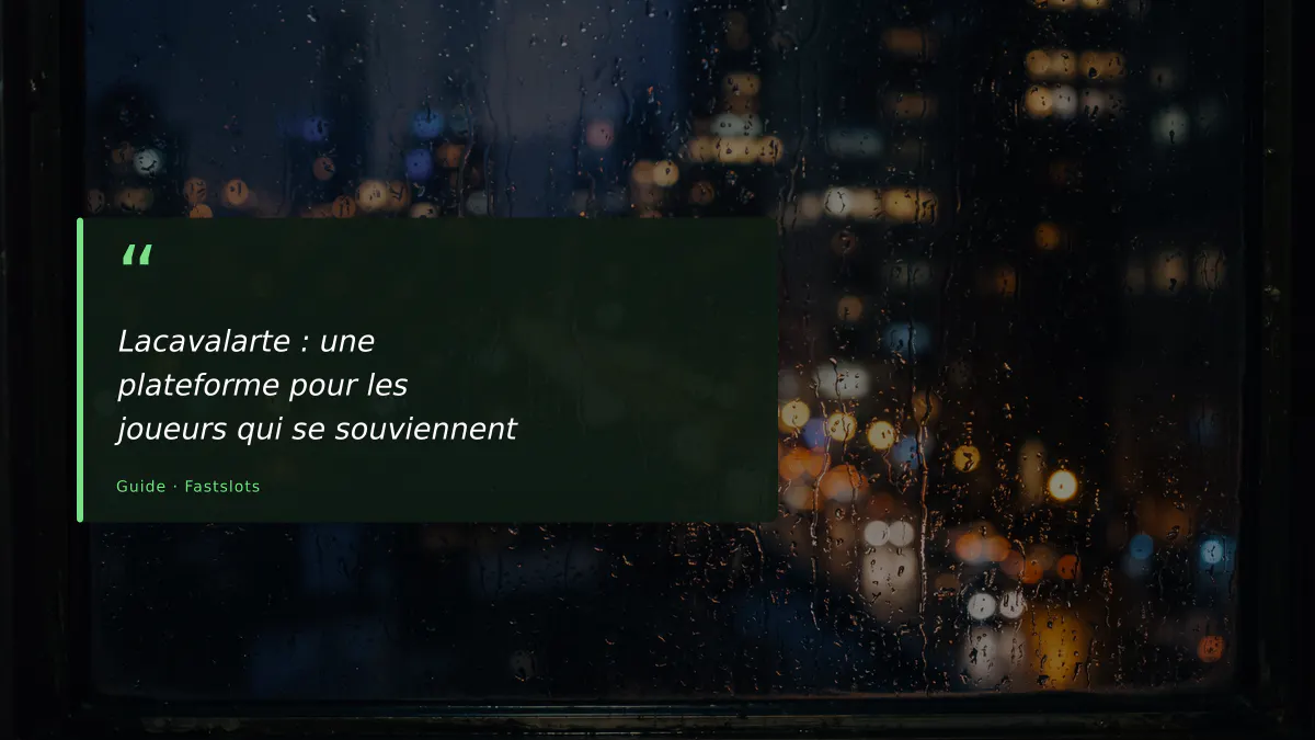 Lacavalarte : une plateforme pour les joueurs qui se souviennent
