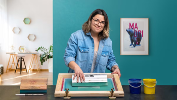 Domestika - Serigrafia fotografica in quadricromia - Ita