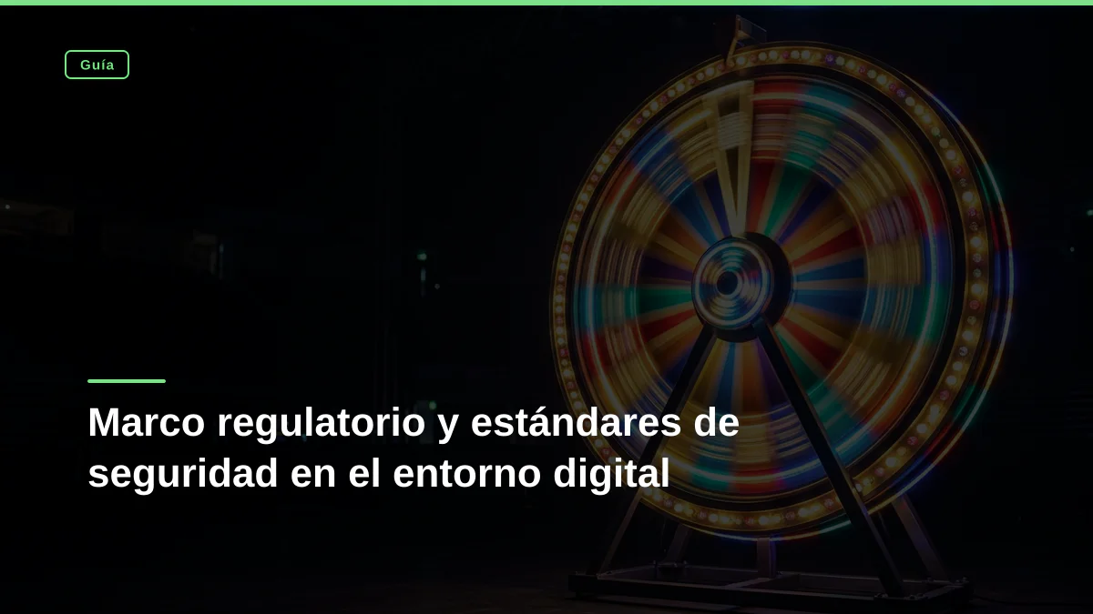 Marco regulatorio y estándares de seguridad en el entorno digital