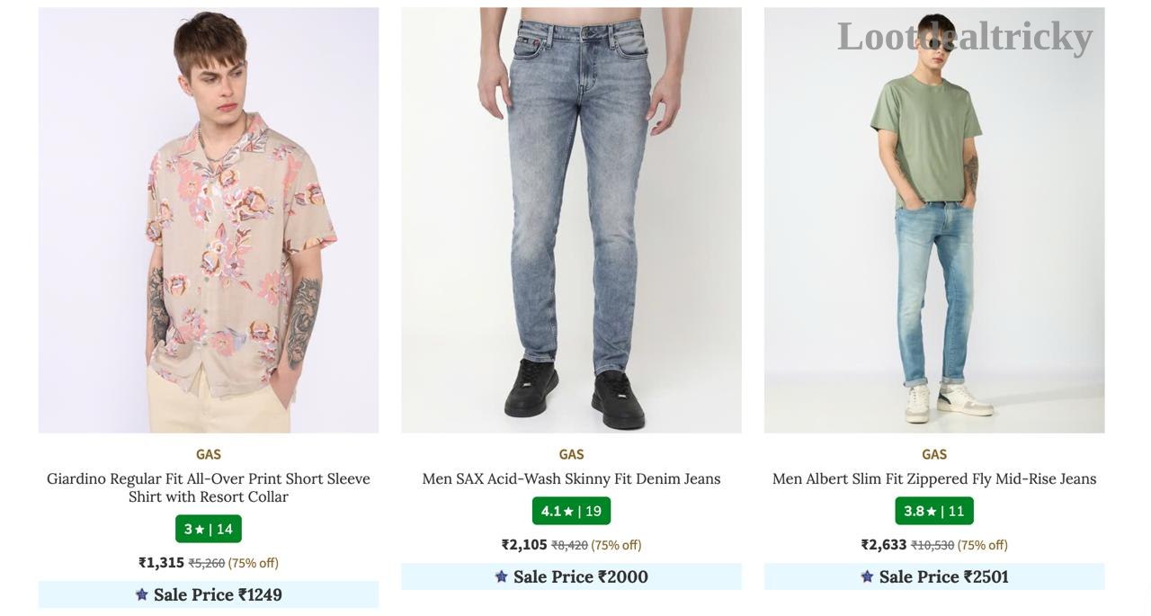 Ajio Loot – Just 75% OFF | Huge Savings Offer