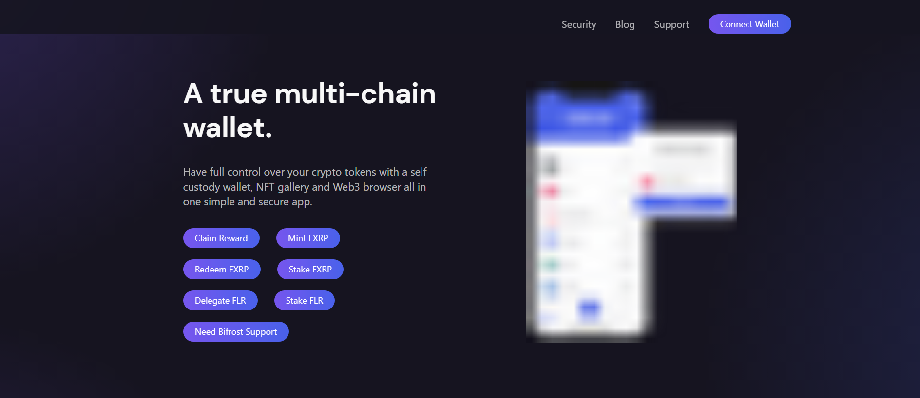 Screenshot of bifrostwalletapps.com