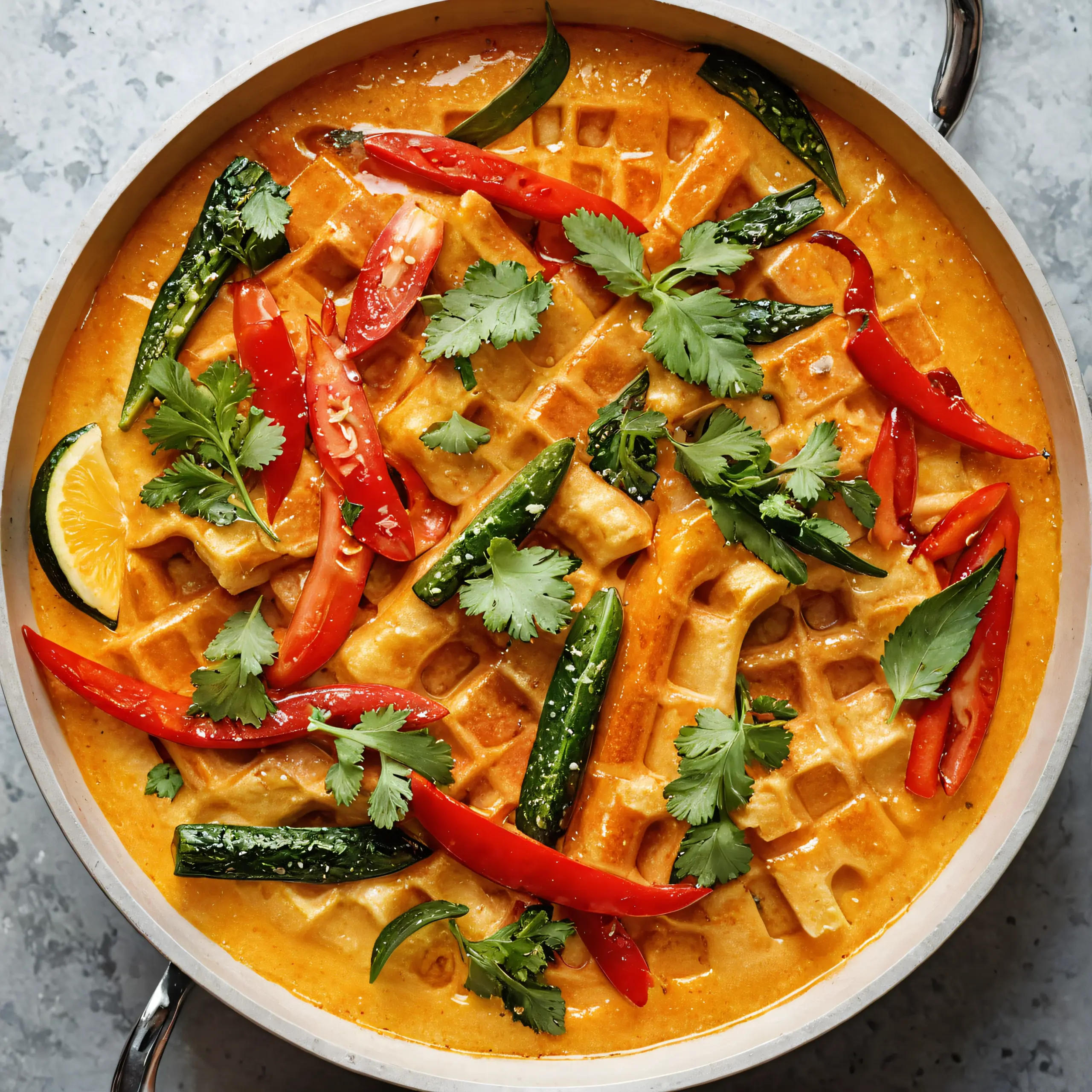 Thai Red Curry Vegetable Bake Dish