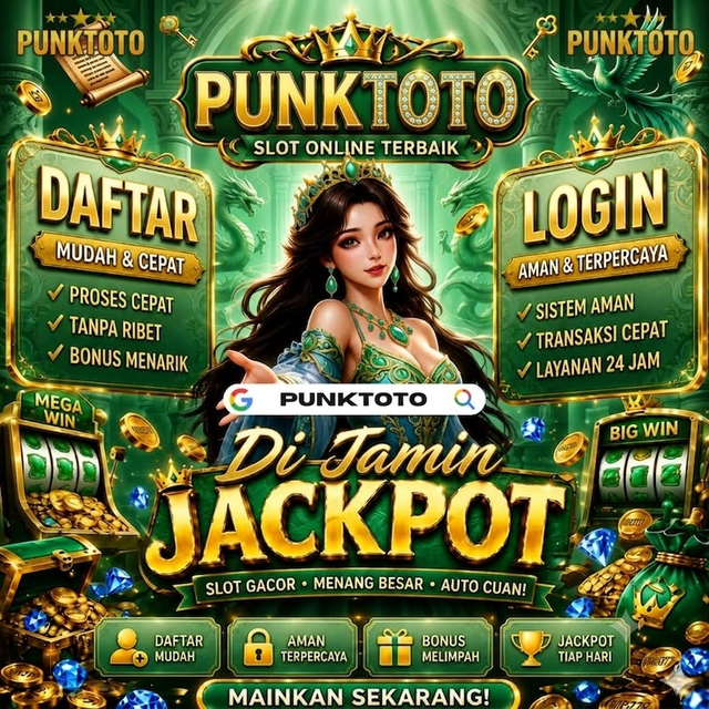 Galeri foto PUNKTOTO | Daftar Situs Gacor Toto Slot Gampang Maxwin Anti Rungkad Hari Ini di Yogyakarta