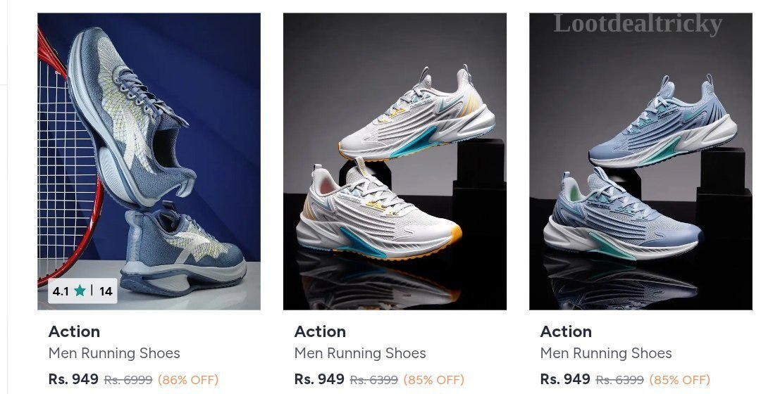 Actions Running Shoes – Just ₹849 | Loot Deal